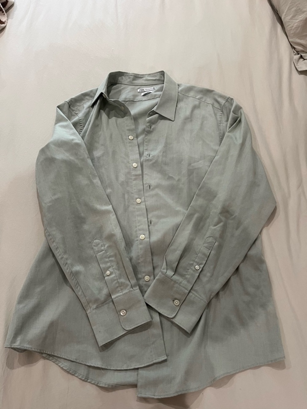 Zara Men's Casual Button-Down Shirt